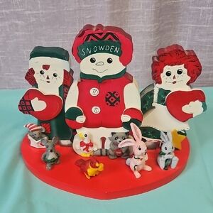 Snowden, Raggedy Ann and Andy